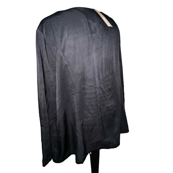 BloomChic Open Front Pocket Long Sleeve Career Blazer Sz 26 (4XL) Womens Plus Bl - Picture 7 of 10